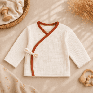 Musselin Wickelshirt Lio Löwenherz